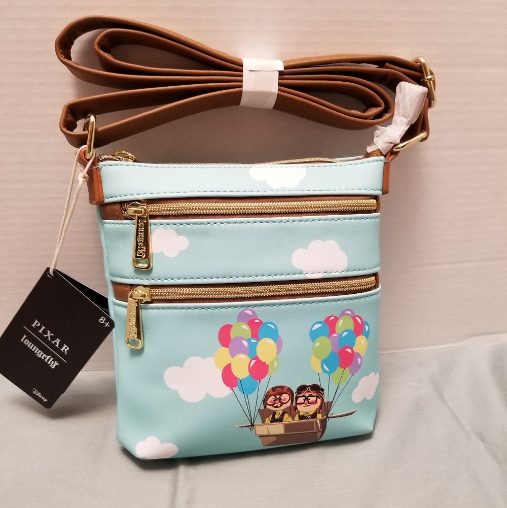 New With TAGS Disney Pixar Loungefly Up Crossbody Bag